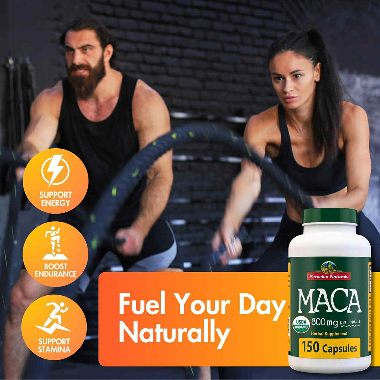 Maca Root Organic - Energy & Vitality Support