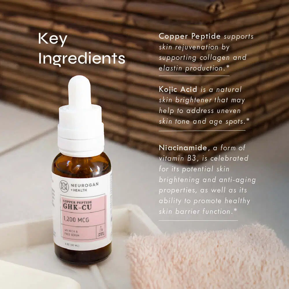 GHK-Cu (Copper Peptide) Neck & Face Serum