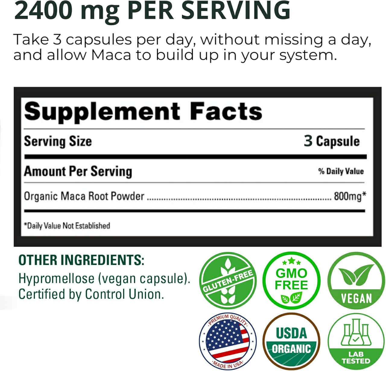 Maca Root Organic - Energy & Vitality Support