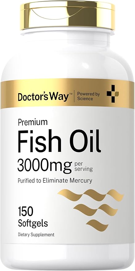 Doctors Way Fish Oil 3000mg    150 Softgels
