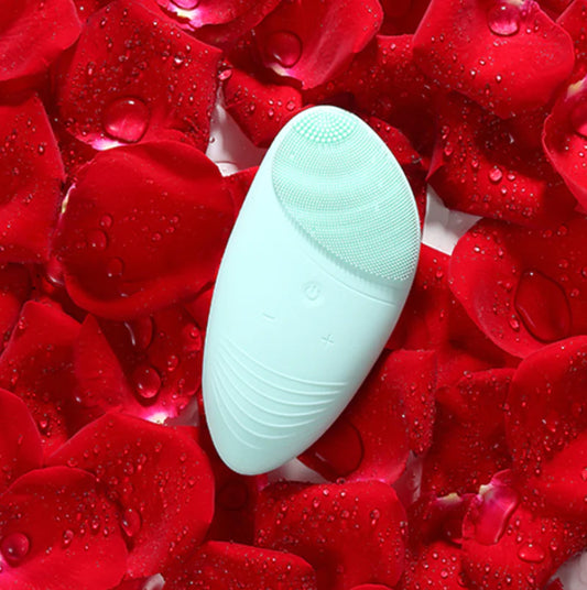 Electric Silicone Facial Cleansing Brush