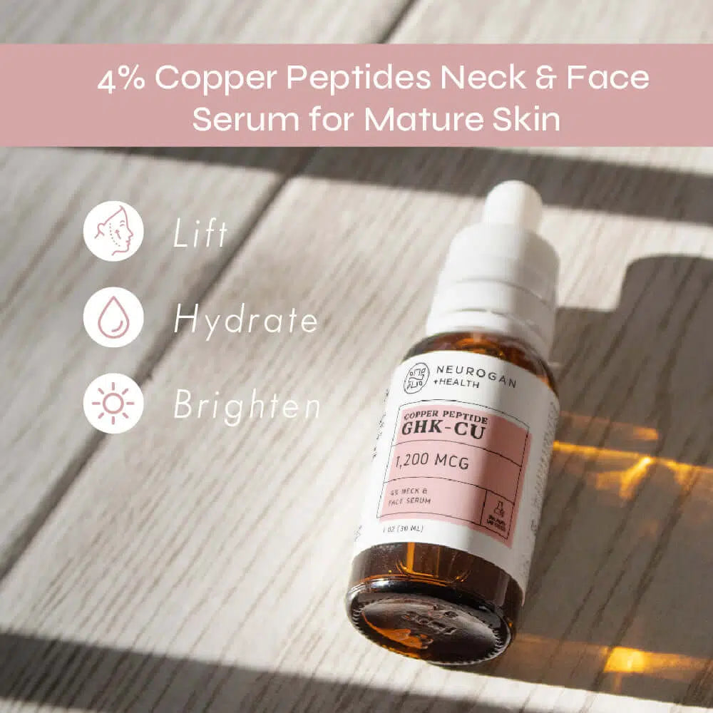 GHK-Cu (Copper Peptide) Neck & Face Serum
