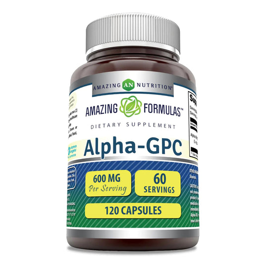 Alpha GPC Supplement  120 Capsules